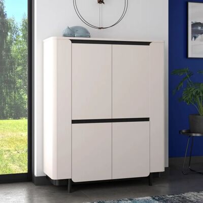 Forte Vodol Beiger Schrank - Soft Close Möbel Forte Vodol Beiger Schrank - Soft Close Möbel