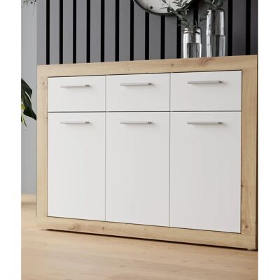Forte Baccio Weiß Sideboard - 3 Türen Forte Baccio Weiß Sideboard - 3 Türen
