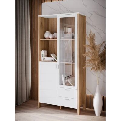Forte Saitama Gray Storage Cabinet - Vitrine Forte Saitama Gray Storage Cabinet - Vitrine