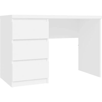 FORTE NET 106 Weiß Schreibtisch - 3 Schubladen, 108x50x72,5cm FORTE NET 106 Weiß Schreibtisch - 3 Schubladen, 108x50x72,5cm