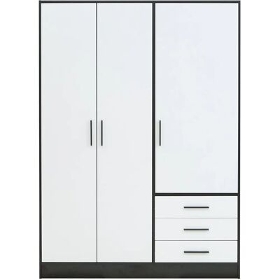 Forte Jupiter Kleiderschrank - Made in Europe, mit Schubladen - Kleiderschrank Forte Jupiter Kleiderschrank - Made in Europe, mit Schubladen - Kleiderschrank