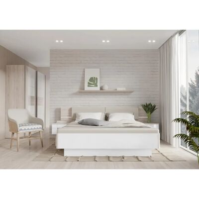 Forte Rondino Schlafzimmer-Set - Bunt - 180x200cm Forte Rondino Schlafzimmer-Set - Bunt - 180x200cm