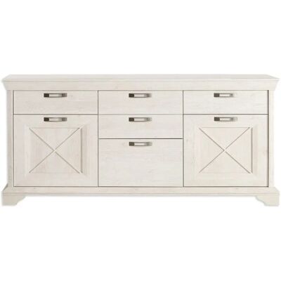 Forte Kashmir Weiß Sideboard - Möbelart Forte Kashmir Weiß Sideboard - Möbelart