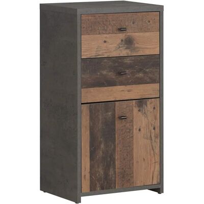 Forte CHEST Grau Vintage Sideboard - Sideboard Forte CHEST Grau Vintage Sideboard - Sideboard
