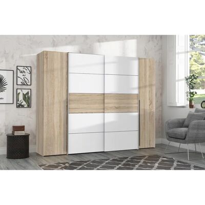 Armoire Blanche Narago de Forte - 12 Compartiments - Europe - Publicité Armoire Blanche Narago de Forte - 12 Compartiments - Europe - Publicité