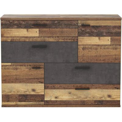 Forte Skive Vintage Holz Kommode - Sideboard Forte Skive Vintage Holz Kommode - Sideboard