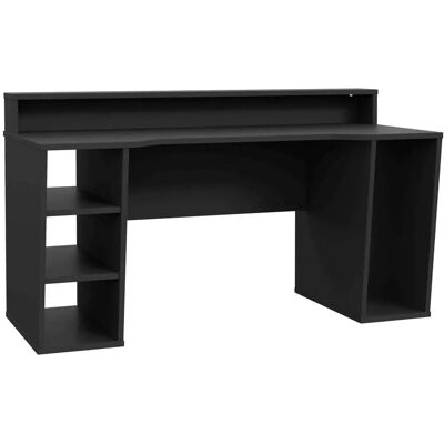 Forte Tezaur Gaming-Tisch - Schwarz, 160cm, Ohne RGB Forte Tezaur Gaming-Tisch - Schwarz, 160cm, Ohne RGB