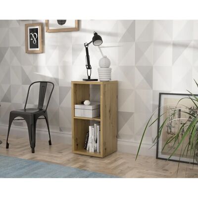 FORTE - Standregal - Artisan Eiche - 2 Fächer - Shelf FORTE - Standregal - Artisan Eiche - 2 Fächer - Shelf