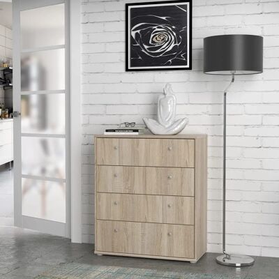FORTE Tempra Eiche Sonoma Modernes Sideboard - Sideboard FORTE Tempra Eiche Sonoma Modernes Sideboard - Sideboard