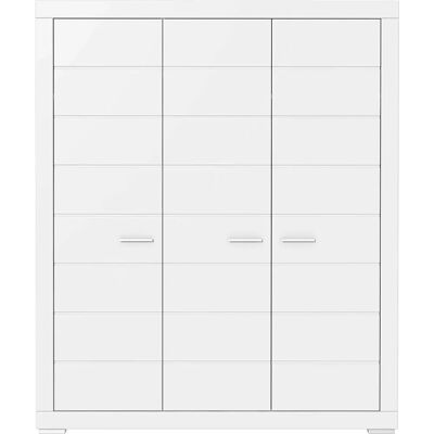 Forte Kleiderschrank Weiß 166x198 Cm Forte Kleiderschrank Weiß 166x198 Cm