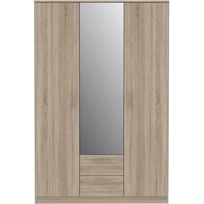 Merkury Market NIKS82 123cm šatní skříň - Wardrobe Merkury Market NIKS82 123cm šatní skříň - Wardrobe