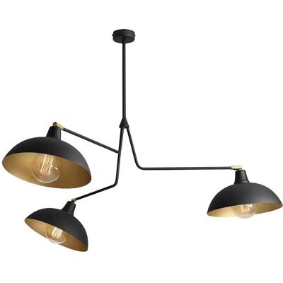 Aldex Espace 1036E1 Lampe de Plafond - Réglable, Moderne, Noire - Publicité Aldex Espace 1036E1 Lampe de Plafond - Réglable, Moderne, Noire - Publicité