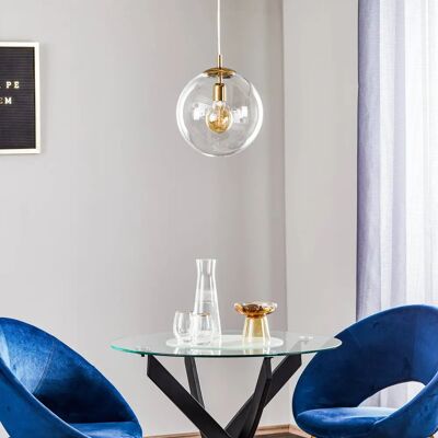 Aldex Globus Hanglamp - Glazen Bol, Gouden Accenten - Producttype Aldex Globus Hanglamp - Glazen Bol, Gouden Accenten - Producttype