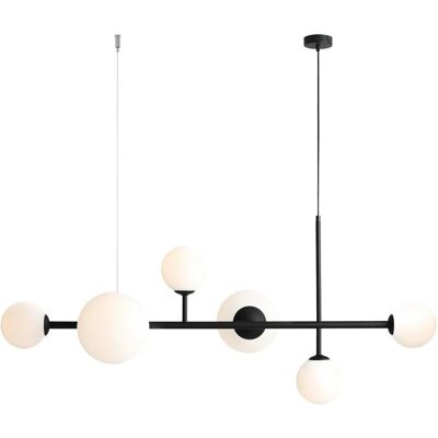 Nowoczesna Czarna Lampa Wisząca Dione od Aldex - Lampa Wisząca Nowoczesna Czarna Lampa Wisząca Dione od Aldex - Lampa Wisząca
