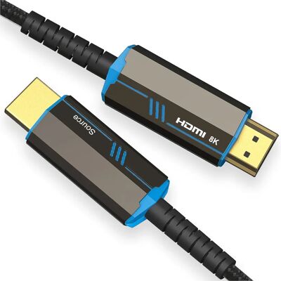 REAGLE - ULTRA Óptico - 48Gbps AOC - 15 m - HDMI Cable REAGLE - ULTRA Óptico - 48Gbps AOC - 15 m - HDMI Cable