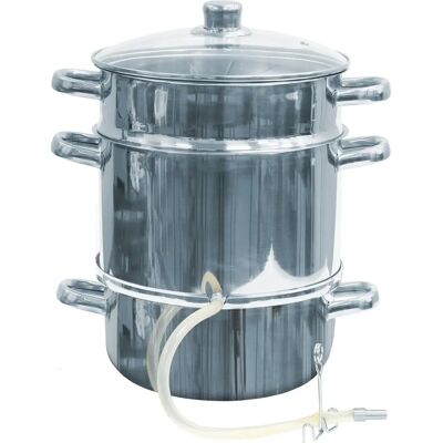 Browin - Sokowy parowy 8L - 8L - Stainless Steel - Wyciskacz Browin - Sokowy parowy 8L - 8L - Stainless Steel - Wyciskacz