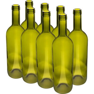 Akcesoria do wina Browin - Zestaw 8 kieliszków 0,75L w kolorze oliwkowym - Akcesoria do wina Akcesoria do wina Browin - Zestaw 8 kieliszków 0,75L w kolorze oliwkowym - Akcesoria do wina