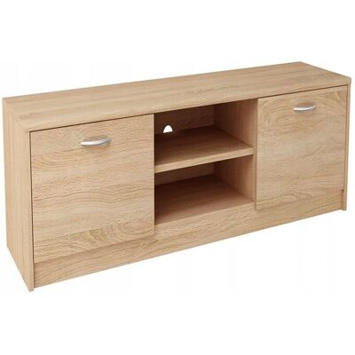 Szafka RTV Sonoma - Nowoczesny 2DC 160cm Szafka RTV Sonoma - Nowoczesny 2DC 160cm
