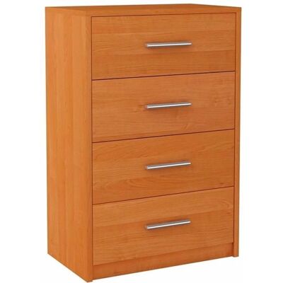 Cómoda BODO 60cm con 4 Cajones - Mueble de almacenamiento Cómoda BODO 60cm con 4 Cajones - Mueble de almacenamiento