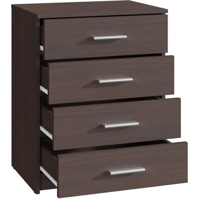 Cómoda VENGE BODO 75cm 4S - Cajonera Cómoda VENGE BODO 75cm 4S - Cajonera