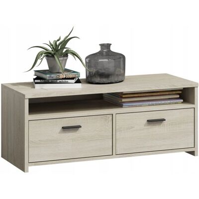 MILI Sonoma Mueble TV - 44cm Alto, 100cm Ancho, Diseño Moderno MILI Sonoma Mueble TV - 44cm Alto, 100cm Ancho, Diseño Moderno