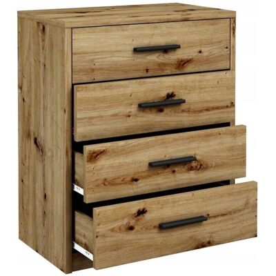 ARTISAN BODO 60cm 4S Cajonera - Muebles de Dormitorio ARTISAN BODO 60cm 4S Cajonera - Muebles de Dormitorio