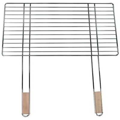 4U-Onlinehandel Grill für Barbecue 68 x 40 cm - Verchromt 4U-Onlinehandel Grill für Barbecue 68 x 40 cm - Verchromt