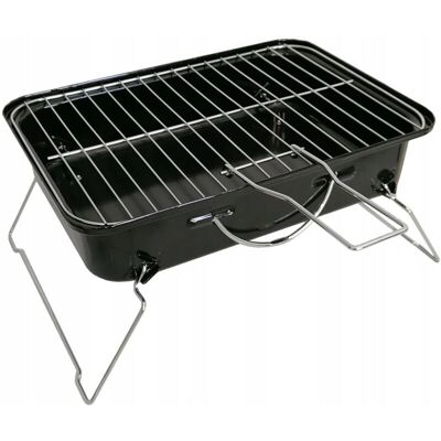 Master Grill Przenośny grill piknikowy - Prostokątny, Emaliowany, 2kg Master Grill Przenośny grill piknikowy - Prostokątny, Emaliowany, 2kg
