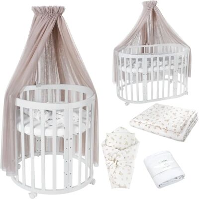 Waldin OWAL Lit bébé 7-en-1 - Lit bébé - Publicité Waldin OWAL Lit bébé 7-en-1 - Lit bébé - Publicité