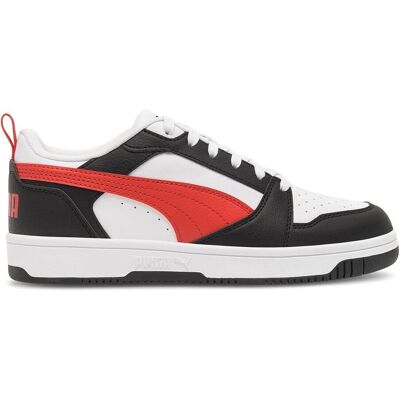 Puma Rebound V6 Lo Jr - Synthetisches Kunstleder Kindersportschuhe Puma Rebound V6 Lo Jr - Synthetisches Kunstleder Kindersportschuhe