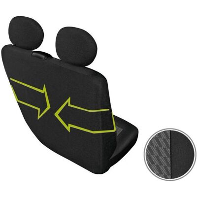Sixtol Fundas para Asientos - PERUN DV Furgon 2 Asientos Sixtol Fundas para Asientos - PERUN DV Furgon 2 Asientos