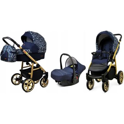 BabyLux - CLASSIC GOLD 3in1 - Forêt Daim - Poussette - Publicité BabyLux - CLASSIC GOLD 3in1 - Forêt Daim - Poussette - Publicité