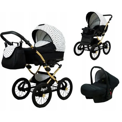BABYLUX - MARGARET - Or - Taches noires - Pushchair - Publicité BABYLUX - MARGARET - Or - Taches noires - Pushchair - Publicité