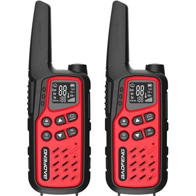 Czerwony Radio Baofeng BF-T25E - Urządzenie Komunikacyjne Czerwony Radio Baofeng BF-T25E - Urządzenie Komunikacyjne
