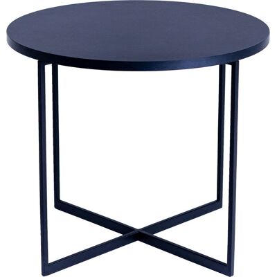 Niko - Custom Form - Navy blue - Metal - Table d'appoint - Publicité Niko - Custom Form - Navy blue - Metal - Table d'appoint - Publicité