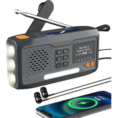 Extralink - BT-4000 - Solar - Dynamo - Portable radio Extralink - BT-4000 - Solar - Dynamo - Portable radio