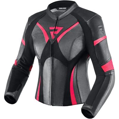 Rebelhorn - Rebel - Schwarz-Fluo Pink - 42 - Motorradjacke Rebelhorn - Rebel - Schwarz-Fluo Pink - 42 - Motorradjacke