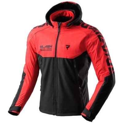 Rebelhorn - Slash - Nero-Rosso - 6XL - Motorcycle jacket Rebelhorn - Slash - Nero-Rosso - 6XL - Motorcycle jacket