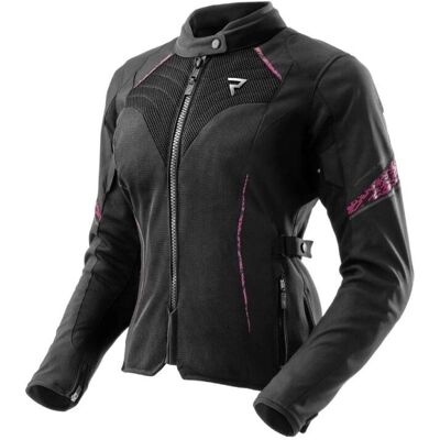 Rebelhorn - Jax - Schwarz-Rosa - 5XL - Motorradjacke Rebelhorn - Jax - Schwarz-Rosa - 5XL - Motorradjacke