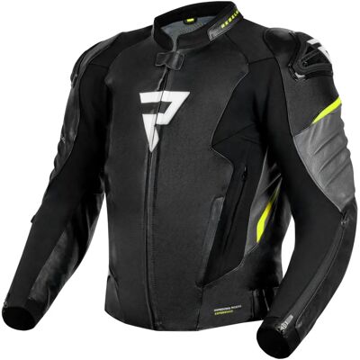 Giacca Moto Rebelhorn Veloce nero grigio giallo fluorescente - Giacca da moto Giacca Moto Rebelhorn Veloce nero grigio giallo fluorescente - Giacca da moto
