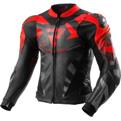 Rebelhorn Inferno Leder-Motorradjacke - Sport/Street Schutz Rebelhorn Inferno Leder-Motorradjacke - Sport/Street Schutz