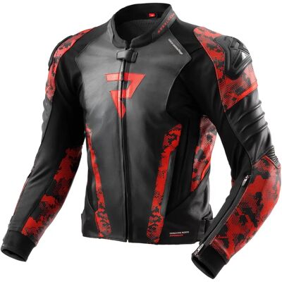 Rebelhorn Veloce Camo Leder Motorradjacke - Sport-Touring Jacke Rebelhorn Veloce Camo Leder Motorradjacke - Sport-Touring Jacke