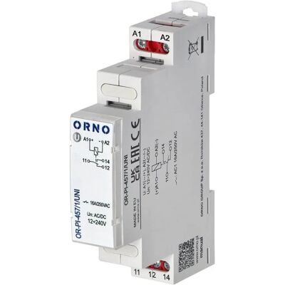 Orno Installationsrelais 1P 16A - Relais Orno Installationsrelais 1P 16A - Relais