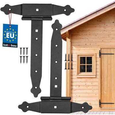 KOTARBAU Steel T-Hinge Set - 250 mm Door Hinge KOTARBAU Steel T-Hinge Set - 250 mm Door Hinge