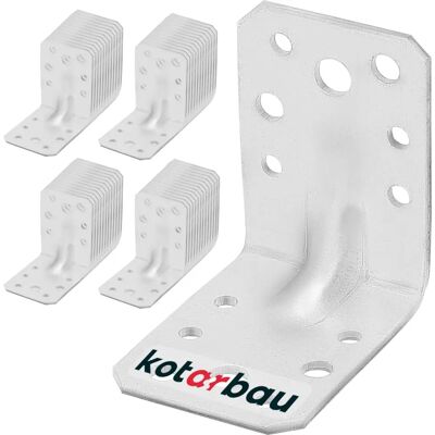 KOTARBAU Stalowy wspornik narożny - 60x60x45mm - 90° - Trwały KOTARBAU Stalowy wspornik narożny - 60x60x45mm - 90° - Trwały
