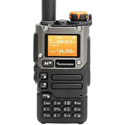 Radio Escáner Quansheng UV-K6 - Banda ancha VHF/UHF 50-600 MHz Radio Escáner Quansheng UV-K6 - Banda ancha VHF/UHF 50-600 MHz
