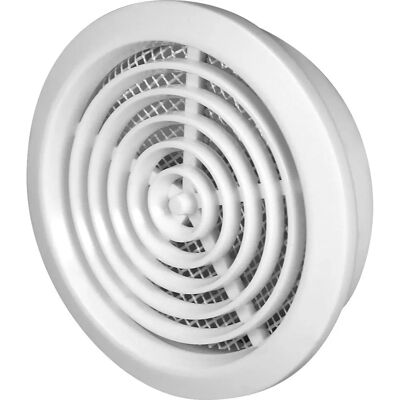 Awenta Blanc/Marron 45mm Trou de Diamètre Grille de Ventilation de Porte - Grille de Ventilation - Publicité Awenta Blanc/Marron 45mm Trou de Diamètre Grille de Ventilation de Porte - Grille de Ventilation - Publicité