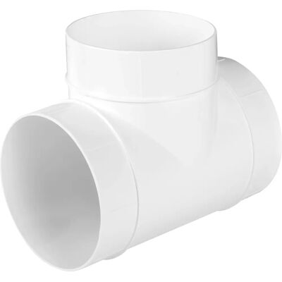 Awenta T-Stück 100mm PVC Weiß - Rohrverbinder T-teil Awenta T-Stück 100mm PVC Weiß - Rohrverbinder T-teil