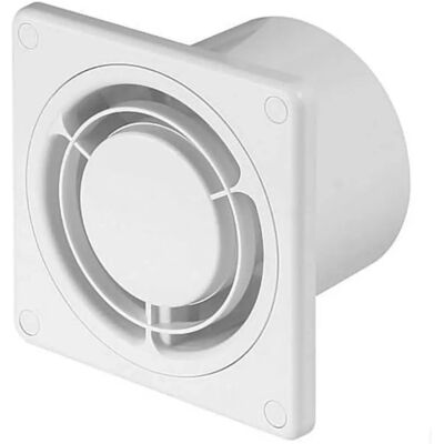 Awenta - Odsávač 100mm s běžným kruhem - Bílý - Větrák na odsávání Awenta - Odsávač 100mm s běžným kruhem - Bílý - Větrák na odsávání
