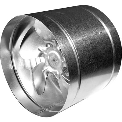 Awenta Inline Ventilation Fan - 250mm, Metal, 445m3/h - Product Type Awenta Inline Ventilation Fan - 250mm, Metal, 445m3/h - Product Type